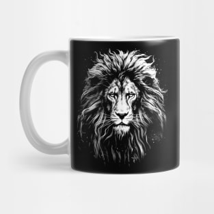 Fierce lion head Strong African Cat Mug